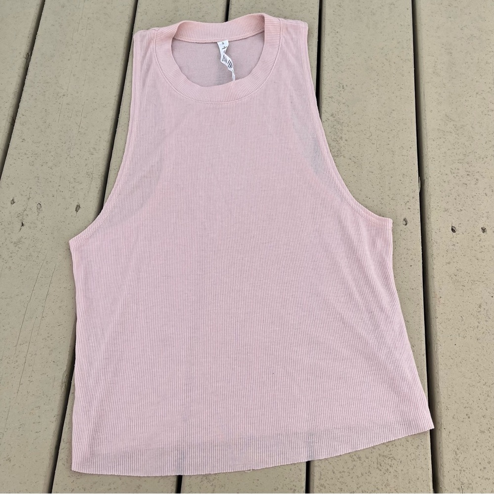 Alo tank top pink size S